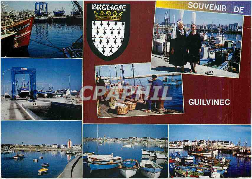 CPM Vues diverses le Guilvinec (Finistere Sud)