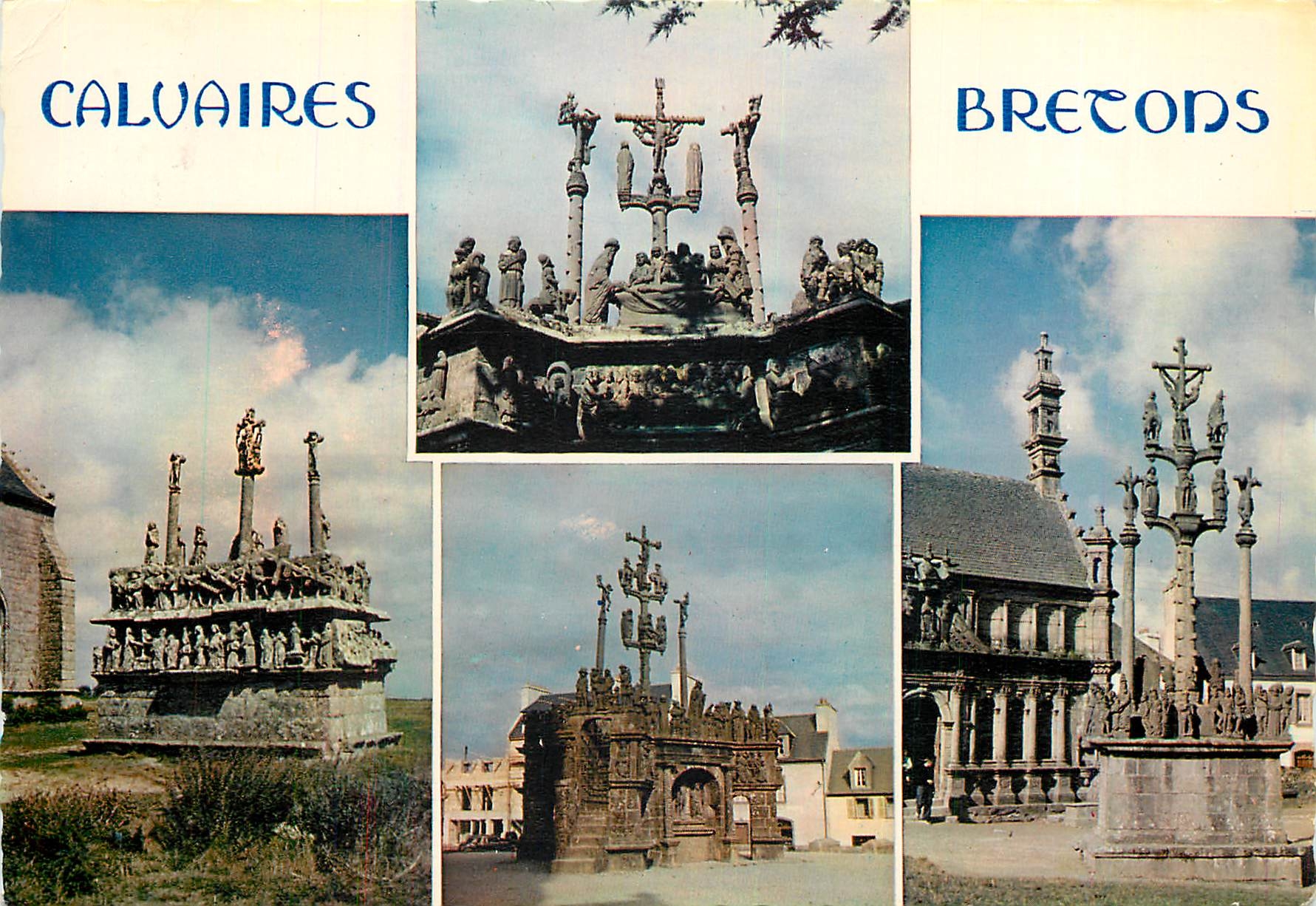 CPM Calvaires Bretons