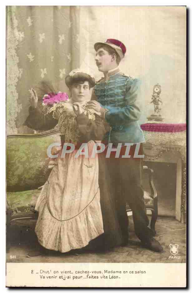 CPA Fantaisie Femme