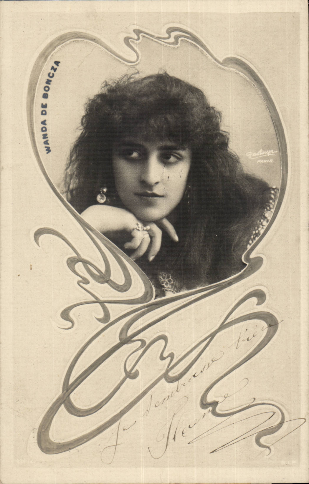 Wanda de Boncza — Portrait — Raultonger, Paris