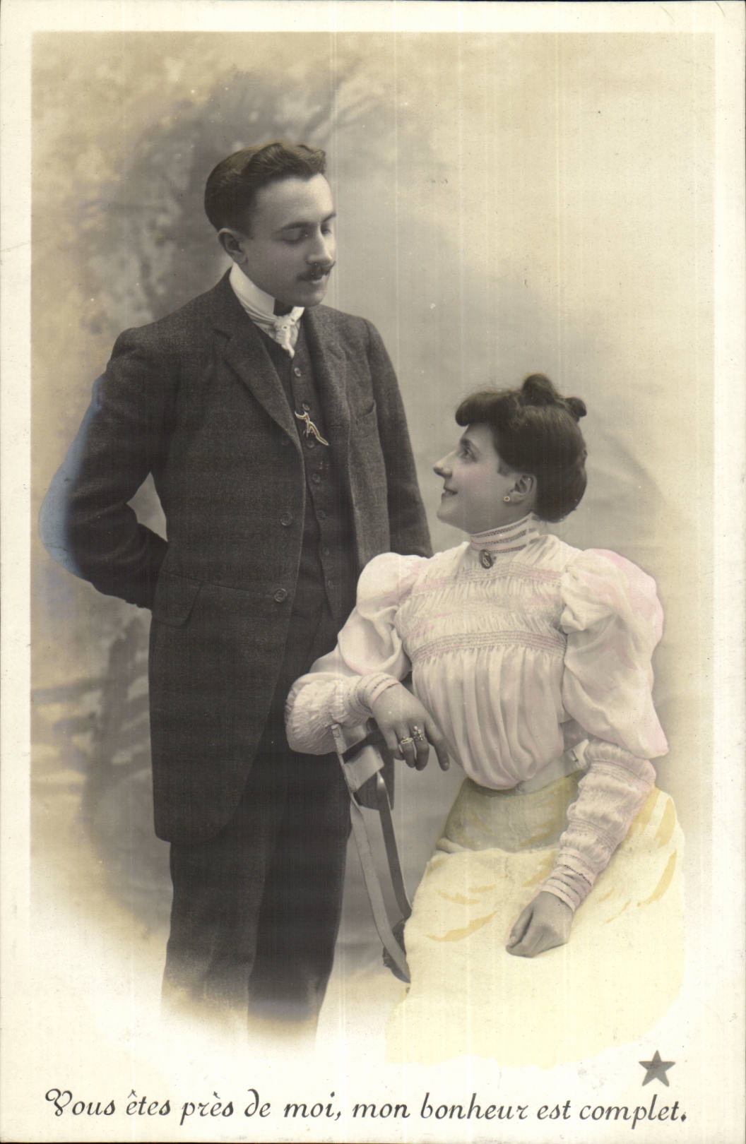 Couple — portrait studio — Série N 900