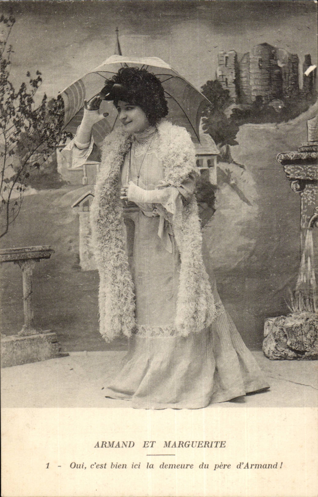 Armand et Marguerite — scène de théâtre — éditeur non identifié, n° de série 1