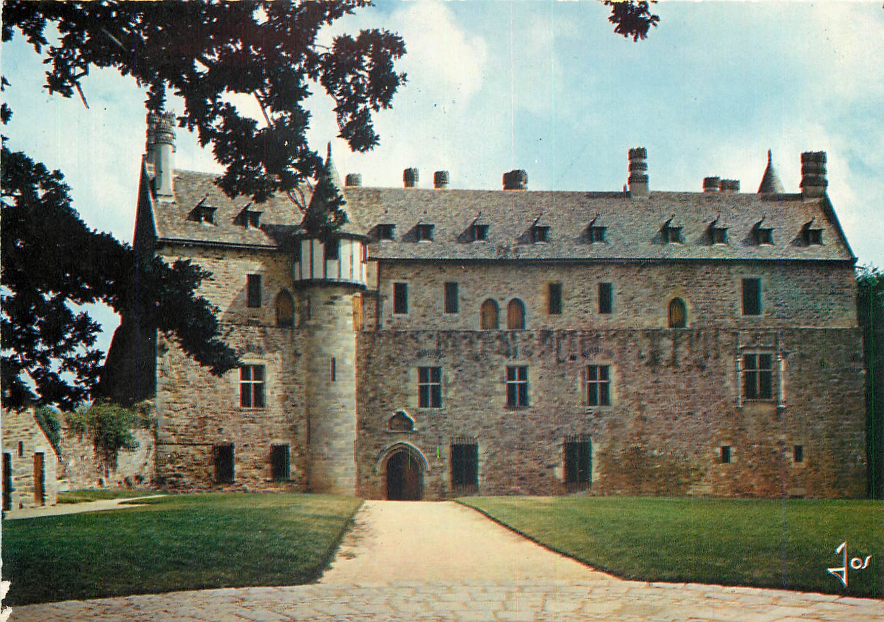 CPM La Roche Jagu (C du N) XVe s D'apres la tradition