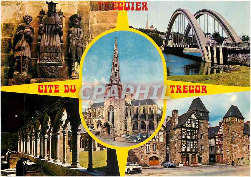 CPM Treguier (C du N) Saint  Yves entre le riche et le pauvre