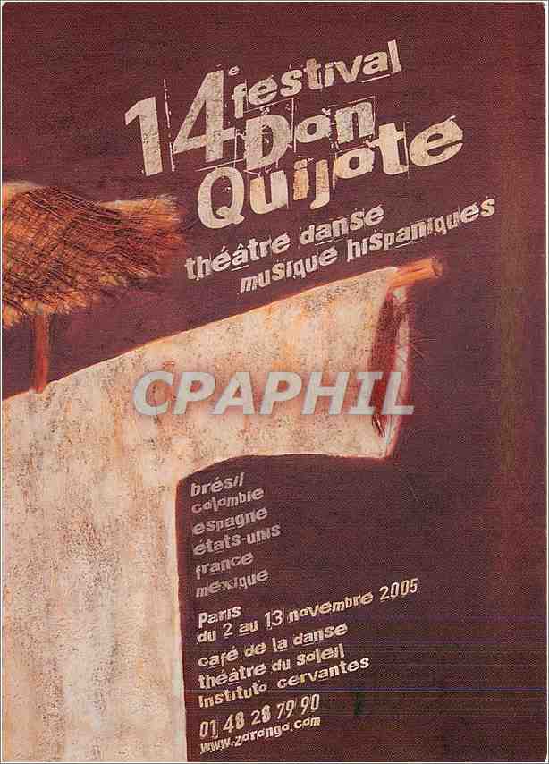 CPM 14 festival Don Quijote Theatre danse musique hispaniques