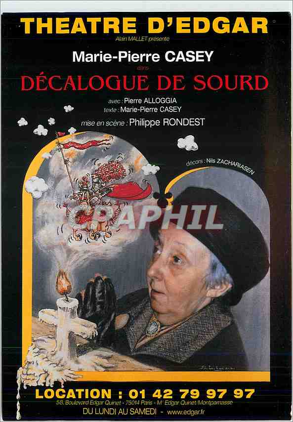 CPM Theatre d'Edgar Marie Pierre Casey Decalogue de Sourd