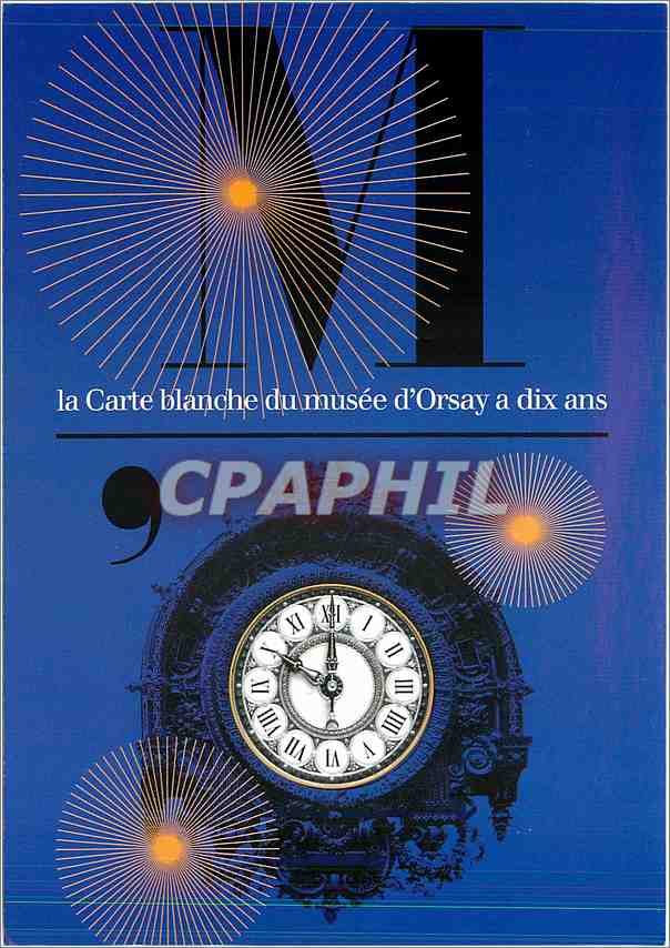 CPM La Carte blanche du usee d'Orsay a dix ans