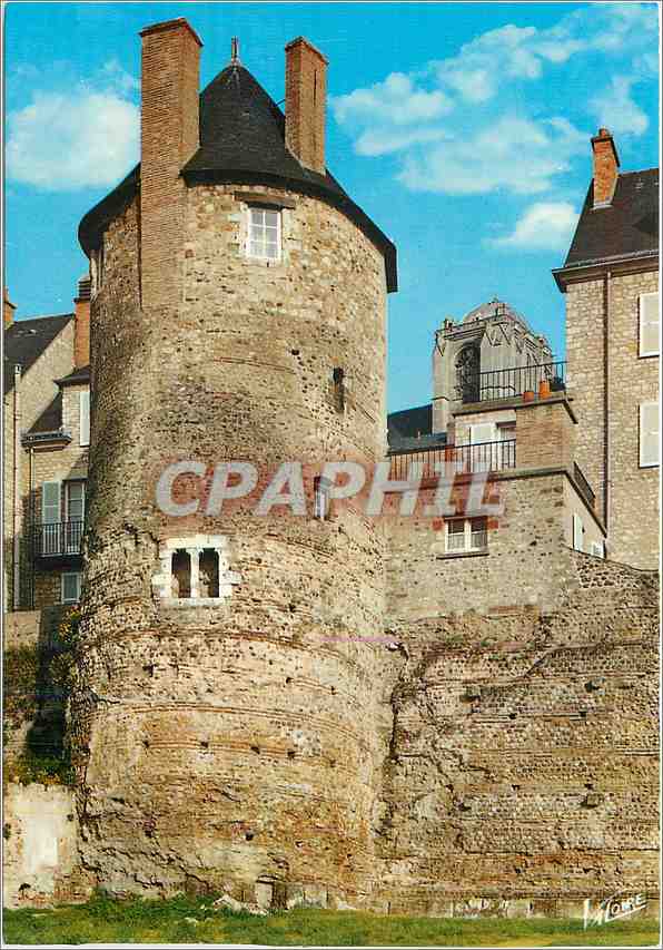CPM Le Mans (Sarthe) Le vieux Mans tour de l'enceinte Gallo Romaine (IIIe et IVe s)