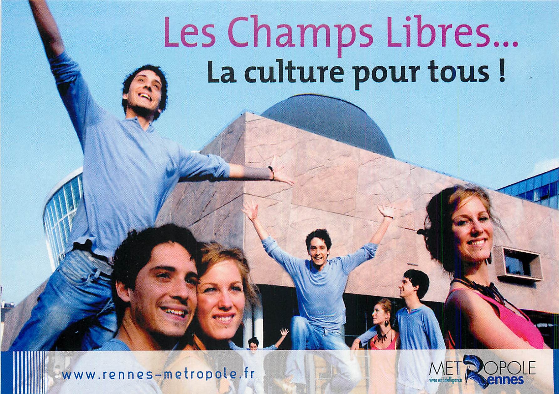 CPM Les champs libres la culture pour tous Rennes Metropole