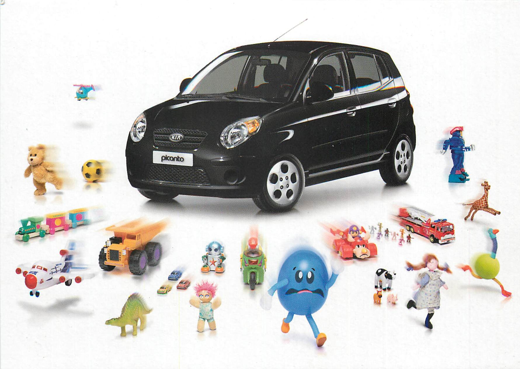 CPM Nouvelle Kia Picanto Fini de rigoler Automobile