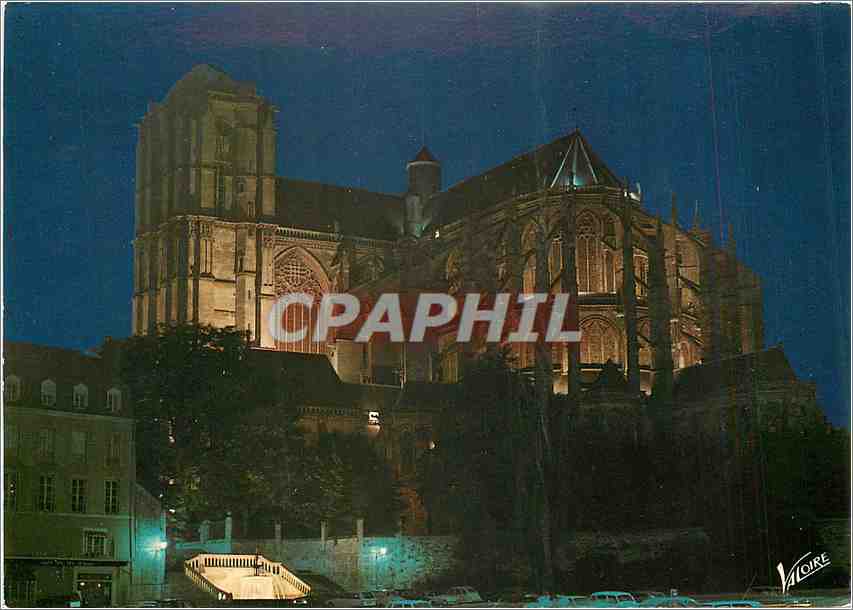 CPM Les Merveiles du Maine le Mans (Sarthe) La cathedrale Saint Julien