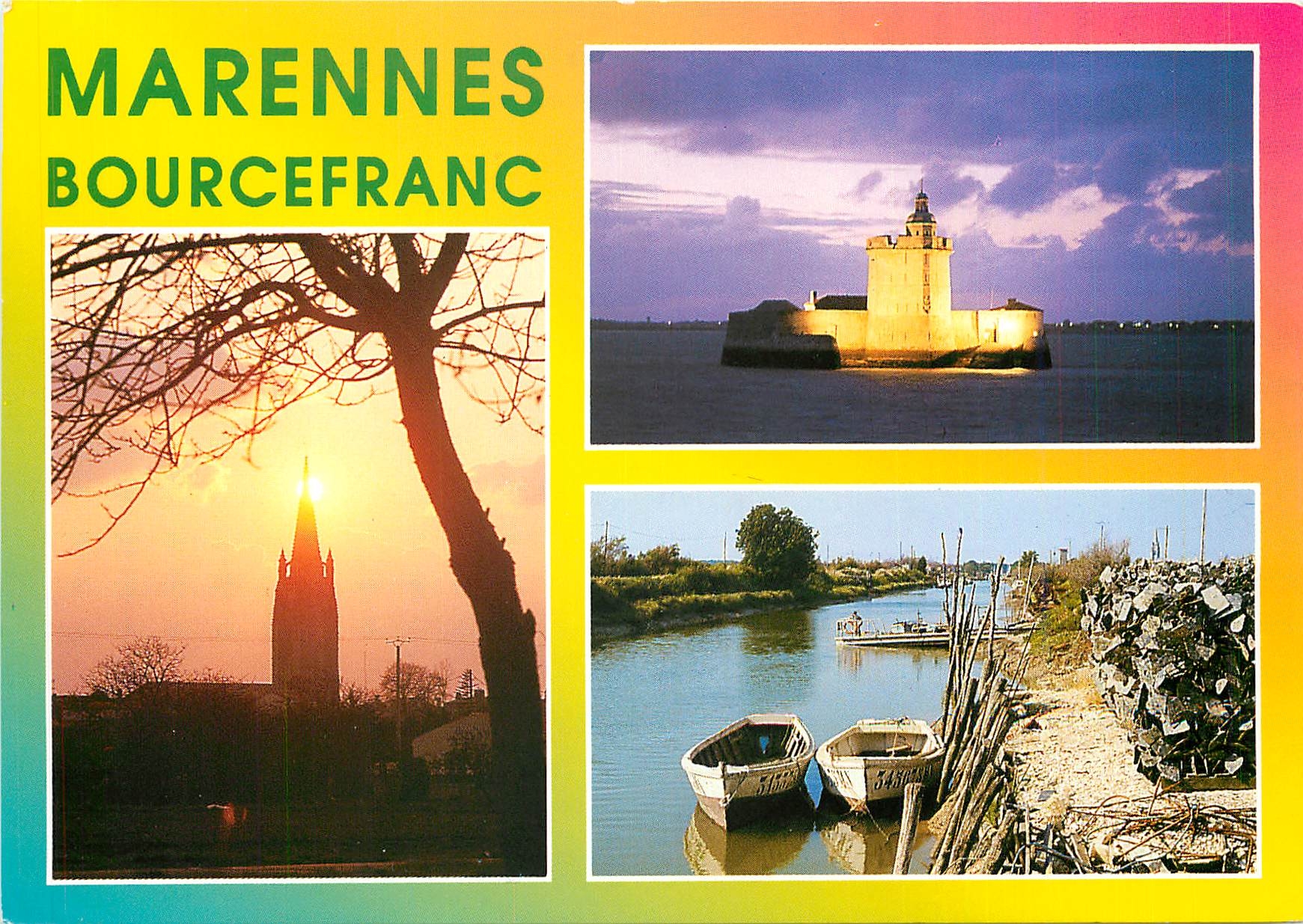 CPM Marennes Bourcefranc le clocher le chenal de la Cayenne le Fort du Chapus
