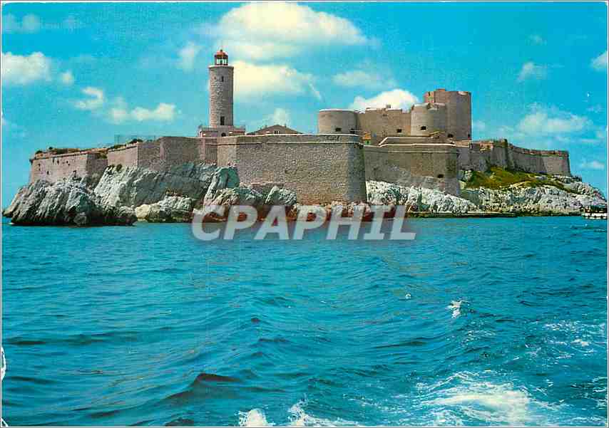 CPM Marseille le chateau d'If