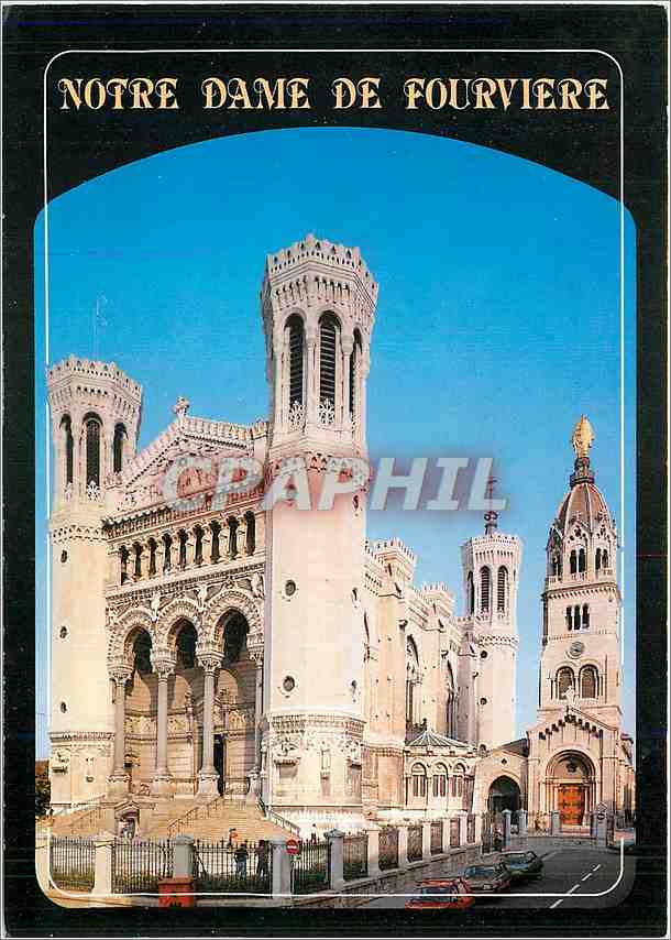 CPM Basilique de Fourviere Construite en 1872