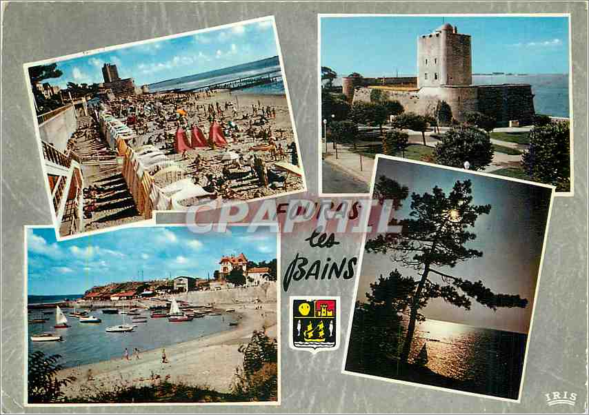 CPM Fouras les Bains (Chte Mme) Grande Plage la Citadelle Plage Sud