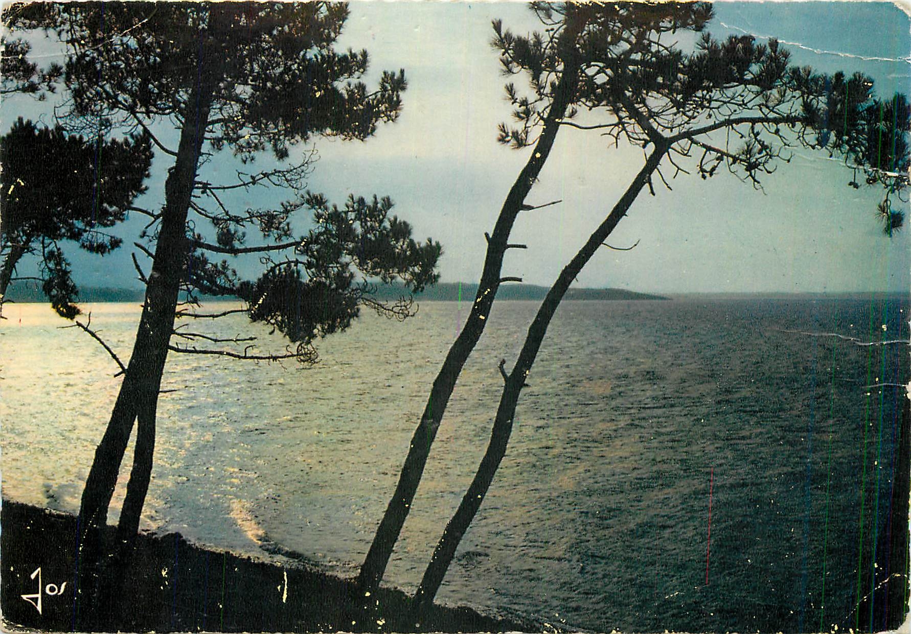 CPM La Bretagne en couleurs Rade de Brest Effet de Soleil a l'Omergat