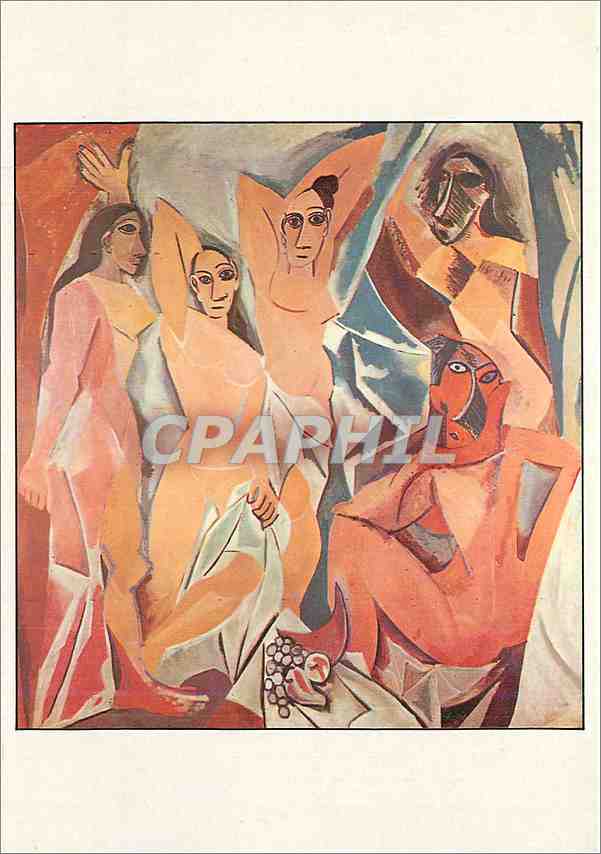 CPM Les Demoiselles d'Avignon Picasso