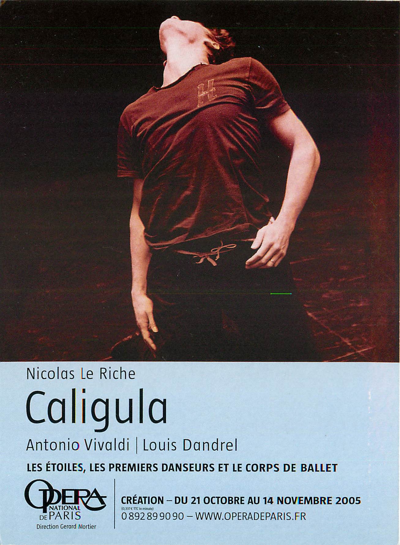 CPM Nicolas le Riche Caligula Antonio Vivaldi Louis Dandrel