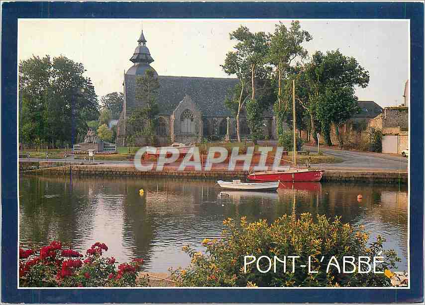 CPM Le Pays Bigouden Pont l'Abbe (Finistere) l'Eglise N D
