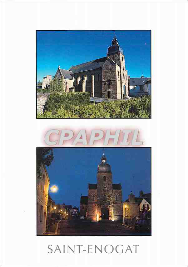 CPM Saint Enogat Dinard (Ile et Vilaine) L'Eglise