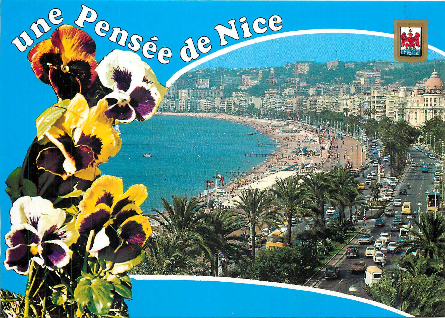 CPM Souvenir de Nice