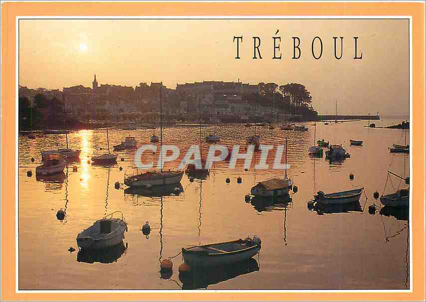 CPM Douarnenez (Finistere) Le port de Treboul