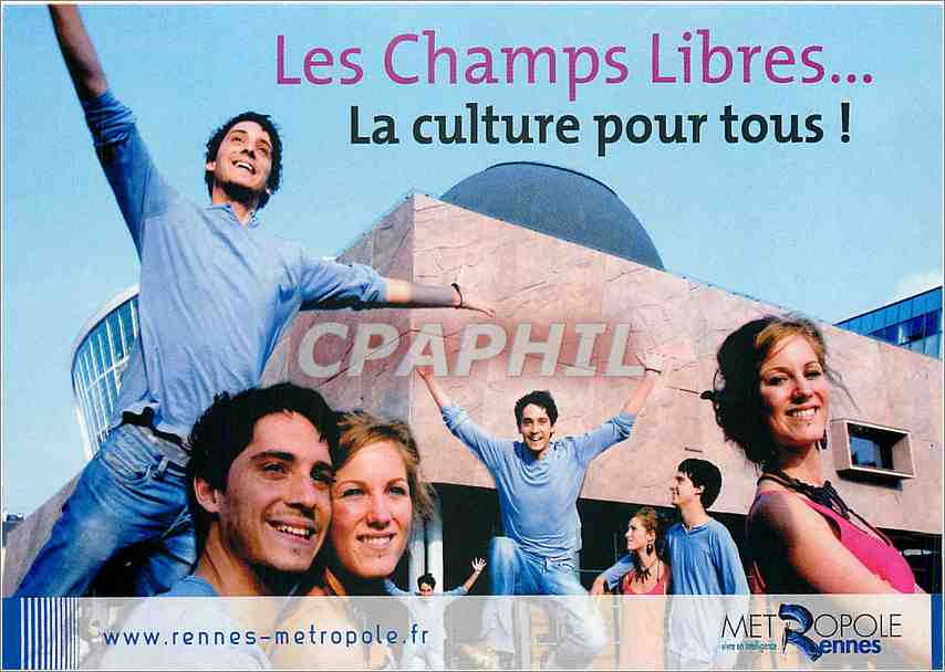 CPM Les Champs Libres la culture pour tous Rennes