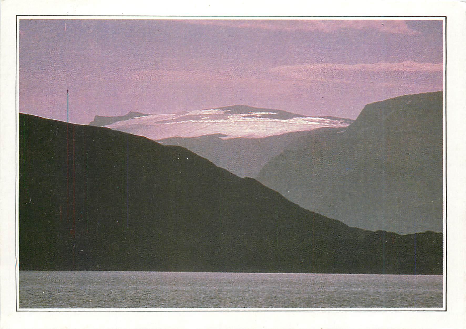 CPM Norvege Glacier polaire