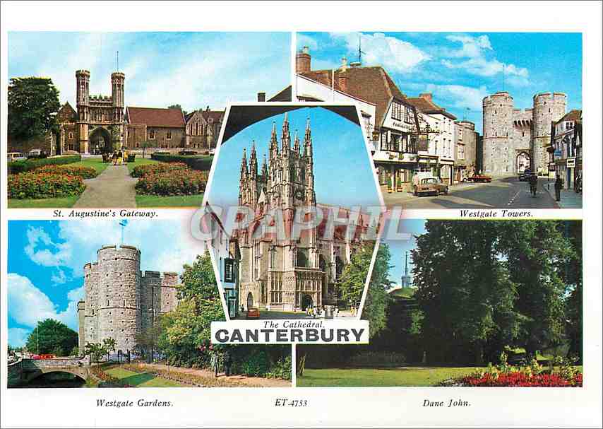 CPM The cathedral Canterbury