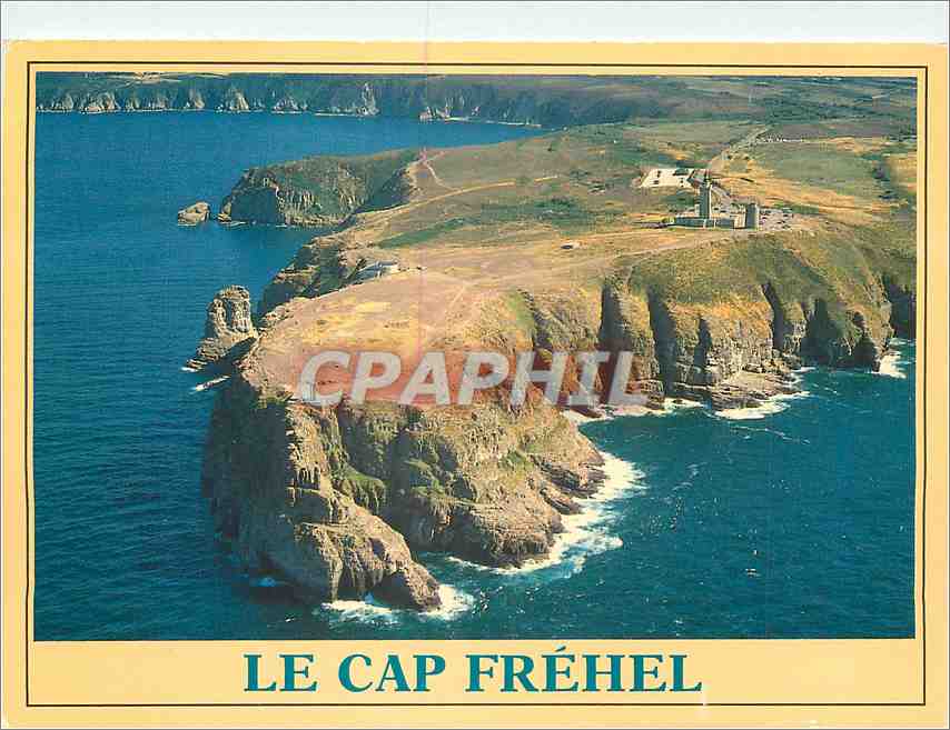 CPM Le Cap Frehel Les falaises et les phares
