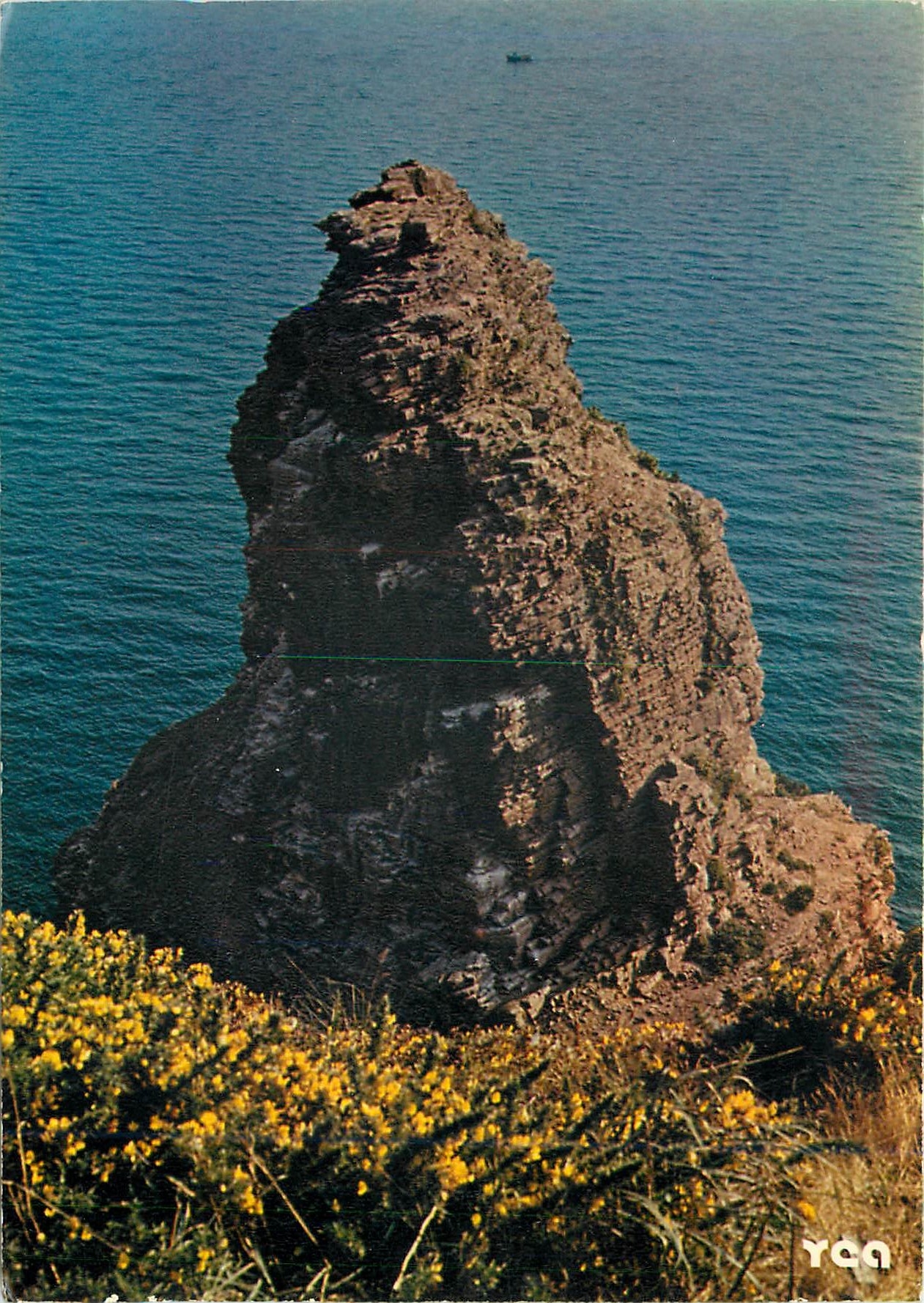CPM Le Cap Frehel sur le versant Est le rocher de la Grande Fauconniere