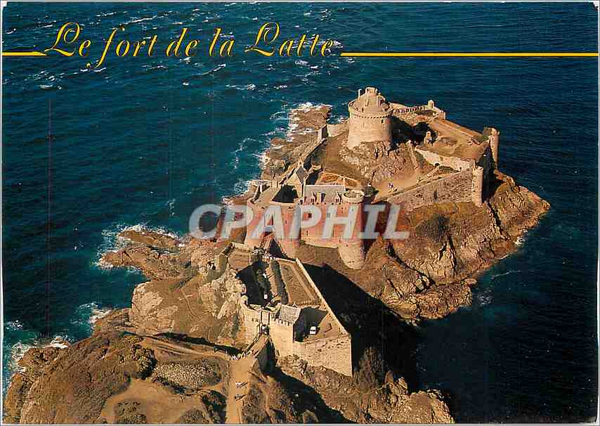 CPM La Bretagne pittoresque Entre l'anse des Sevignes et la baie de la Frenaye le Fort de la latte
