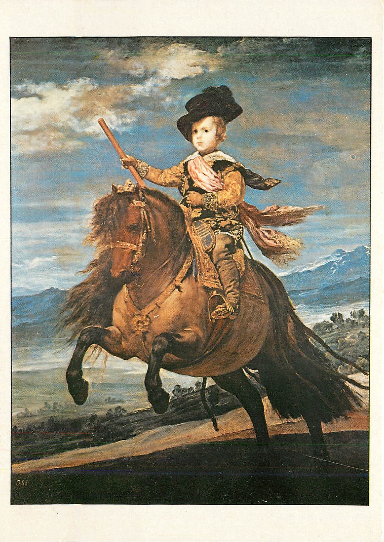 CPM Portrait equestre du prince Baltasar Carlos Velasquez