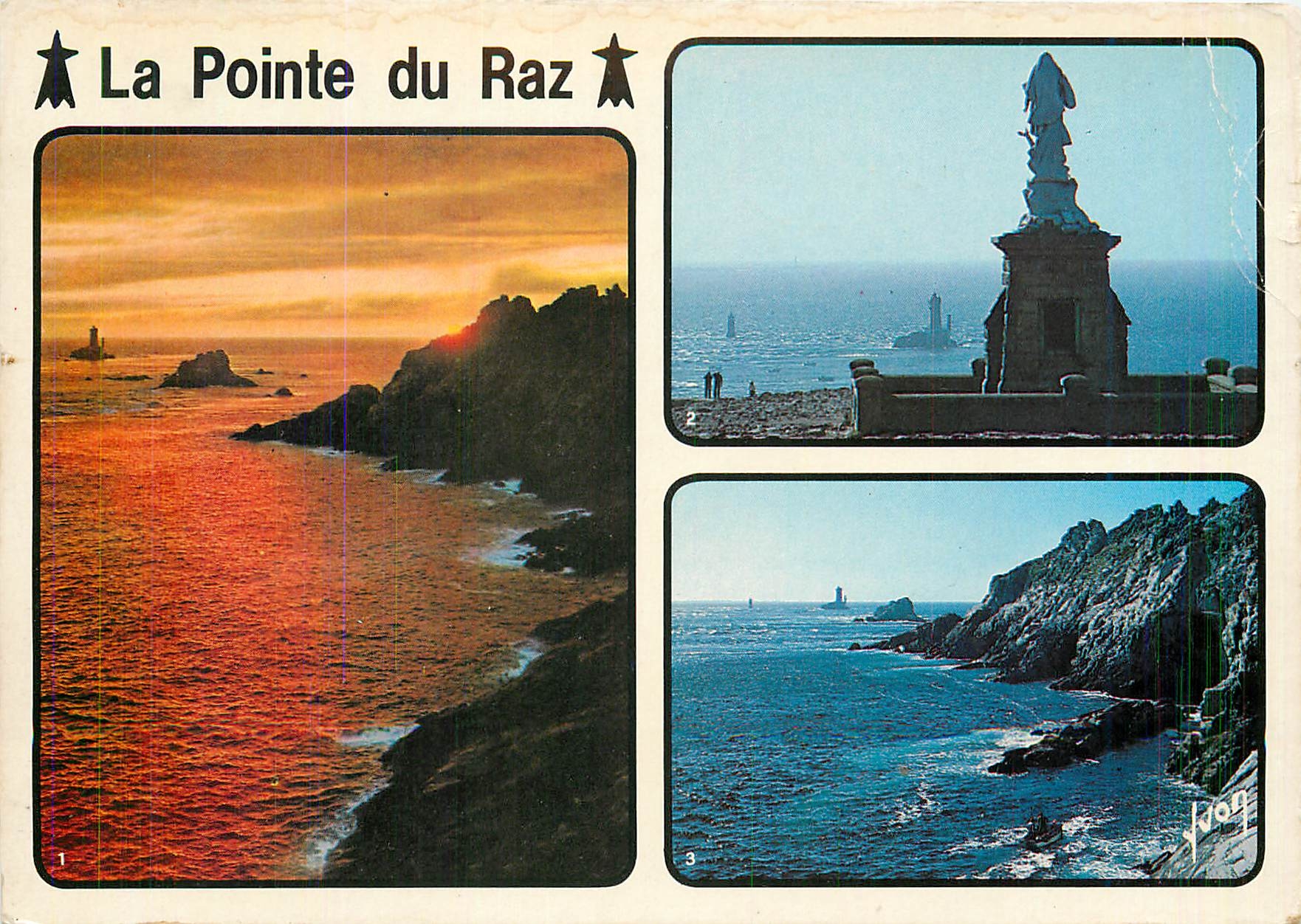 CPM La Bretagne La Pointe du Raz (Finistere) Notre Dame des Naufrages veille sur le Raz