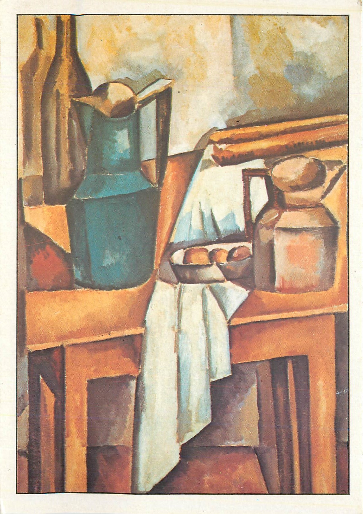 CPM Nature morte a la table Andre Derain