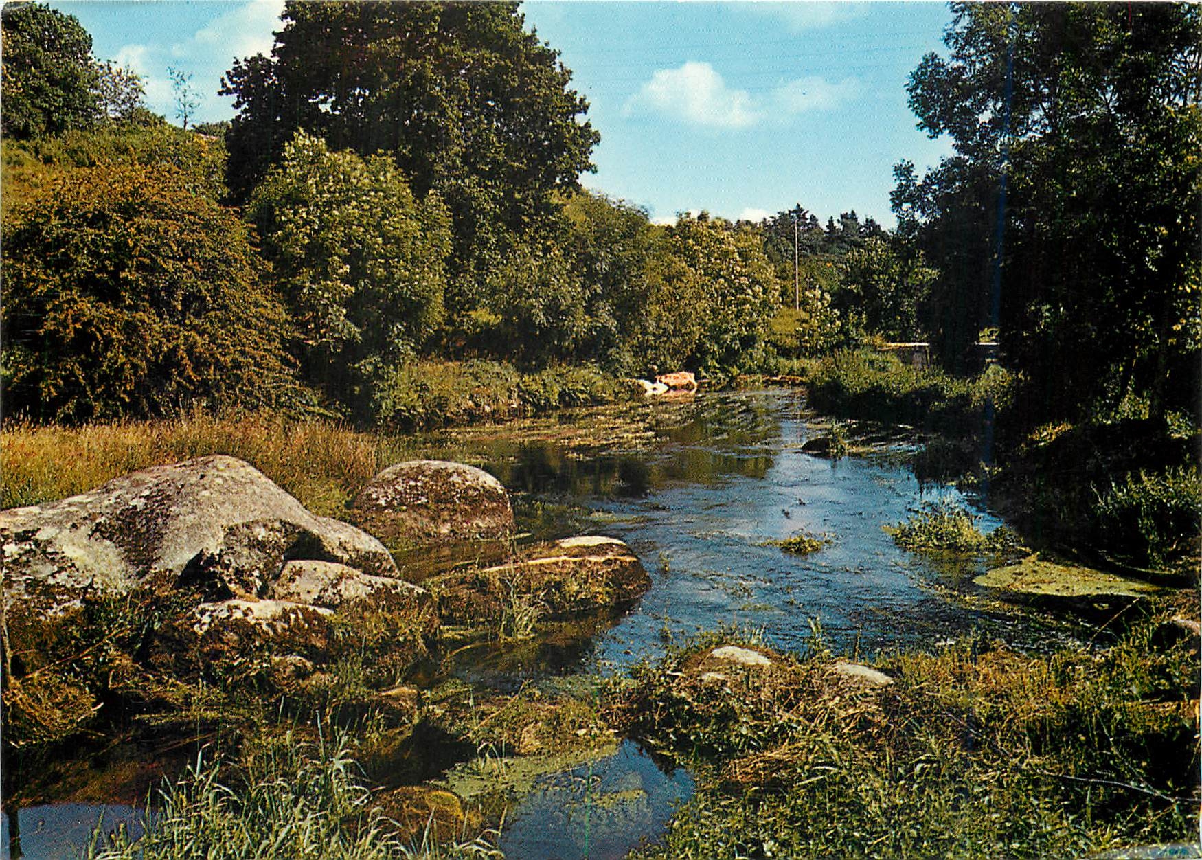 Vallée de l'Ellé au Moulin du Pont — Abbaye de Langonnet (Morbihan) — Pierre Artoun & Cie, Nantes