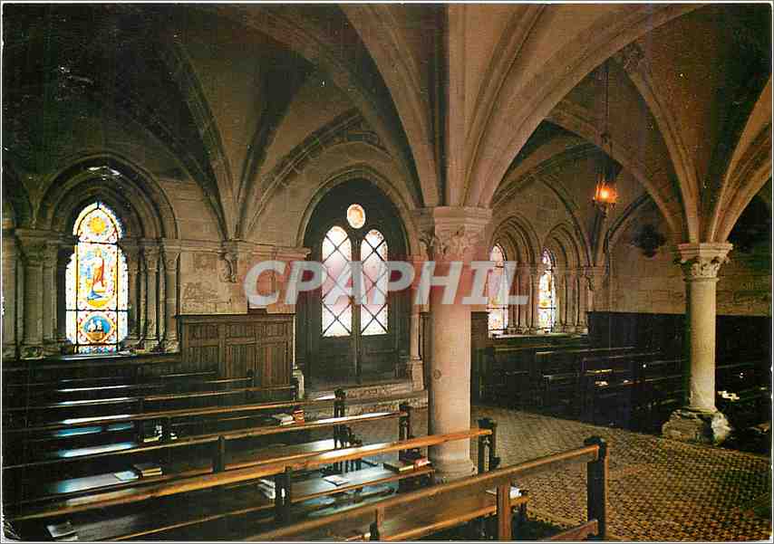 Abbaye Notre-Dame-de-Langonnet — Gotische Kapitelhalle (12. bis 13. Jahrhundert) — Les Éditions du Gabier