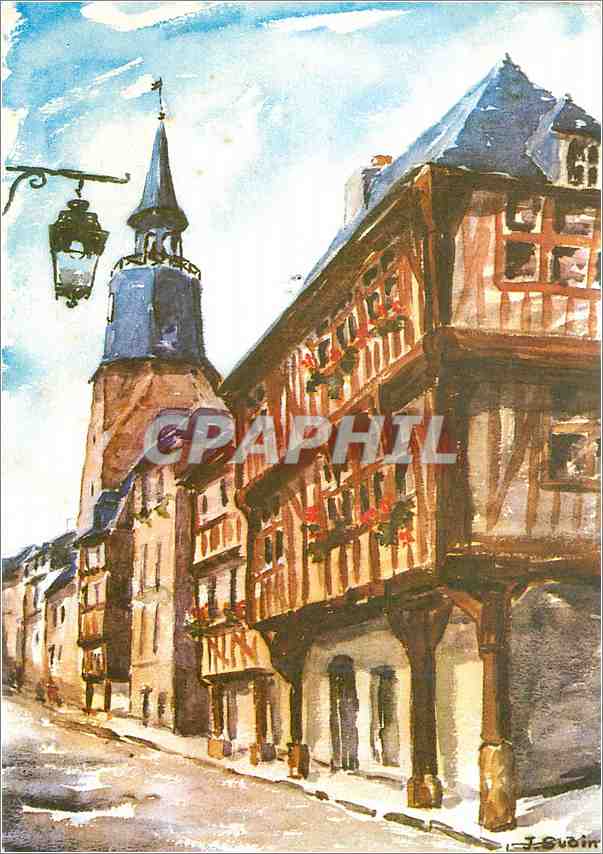 CPM Vieilles maisons pittoresque Dinan (Cotes du Nord)