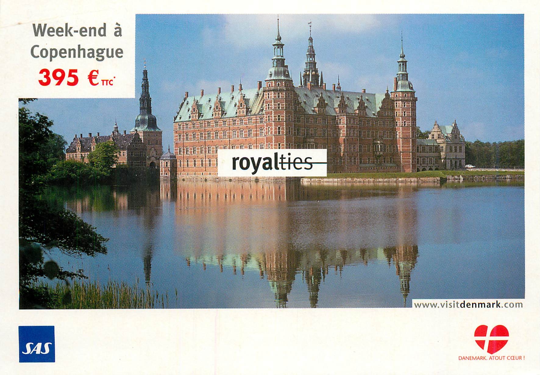 CPM Chateau de Frederiksborg Hillered (pres de Copenhague) SAS Aviation Danemark