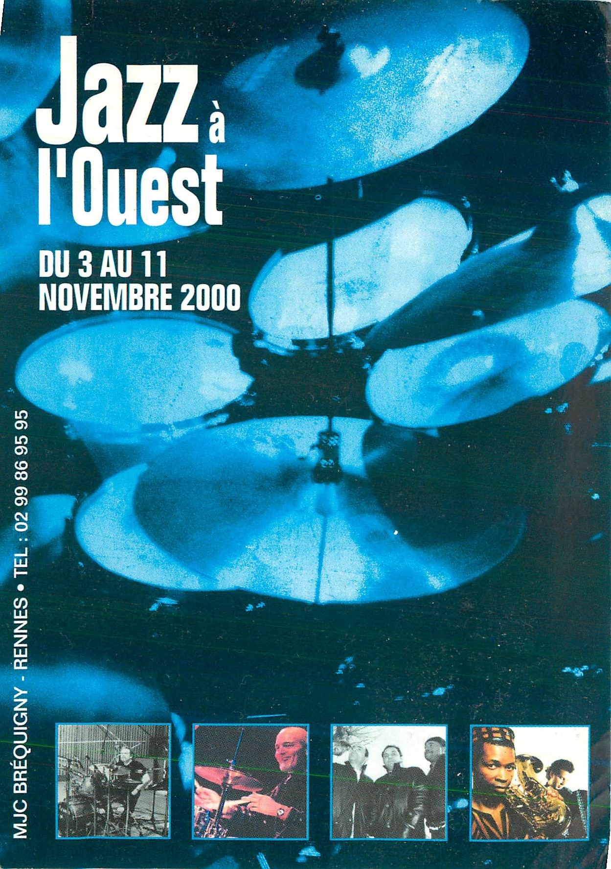 CPM Jazz l'Ouest du 3 au 11 Novembre 2000 Rennes
