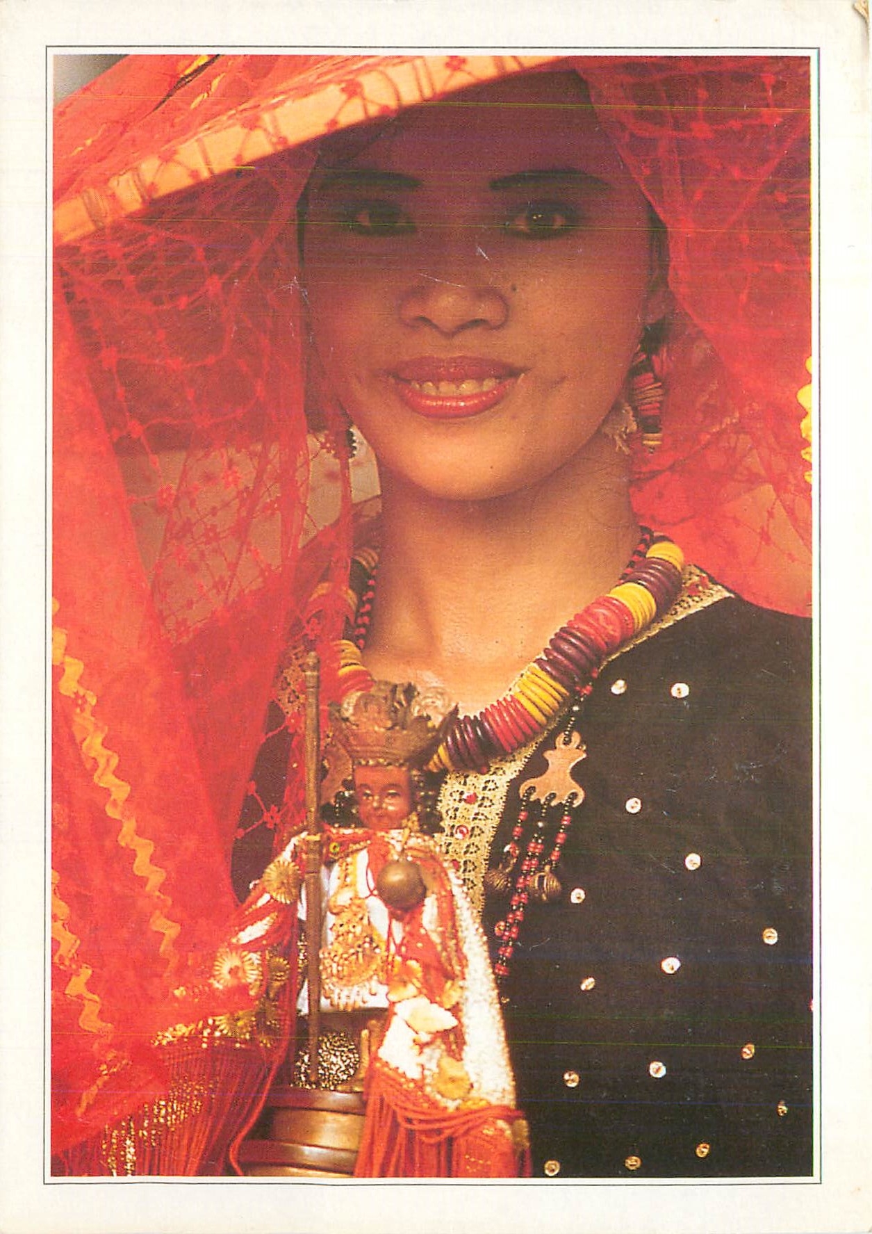 CPM Philippines Ile de Lucon Femme ifugaos a l'amulette