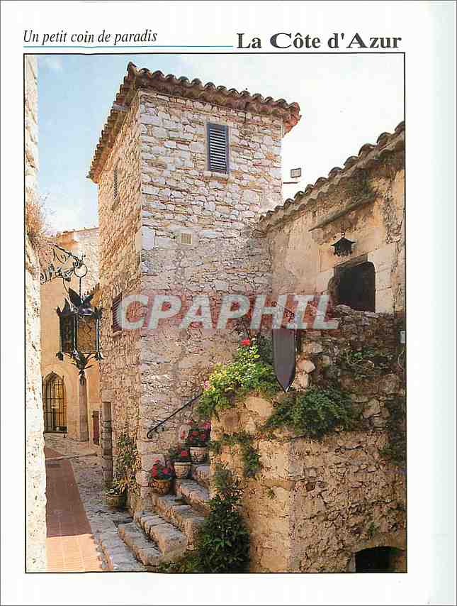 CPM Image de la Cote d'Azur Une vieille rue d'Eze