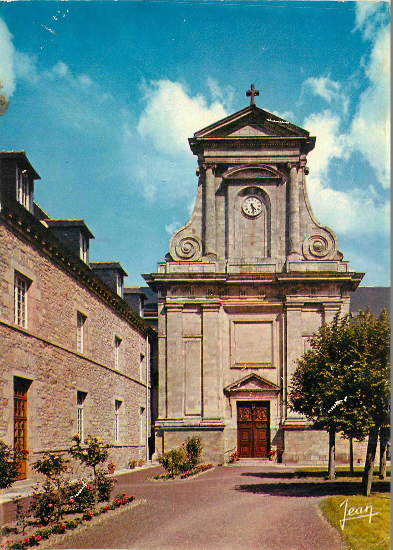 CPM La Chartreuse d'Auray (Morbihan) Facade de la chapelle (XVIIe s)
