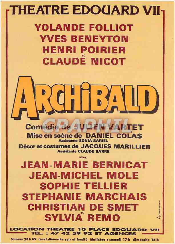 CPM A Reims la veuve Tricot productrice de champagne Theatre Edouard VII Archibald