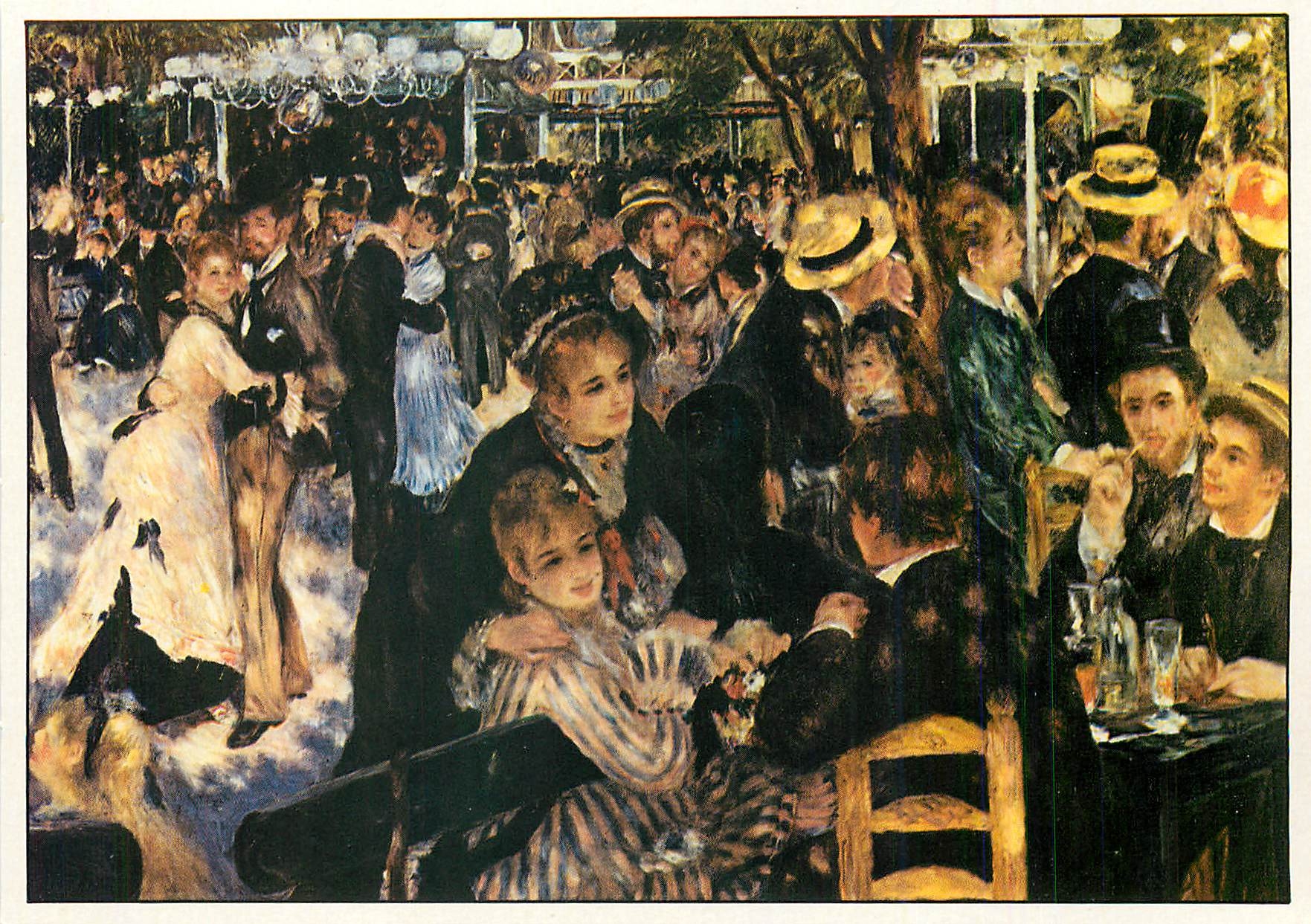 CPM Bal du Moulin de la Galette Renoir
