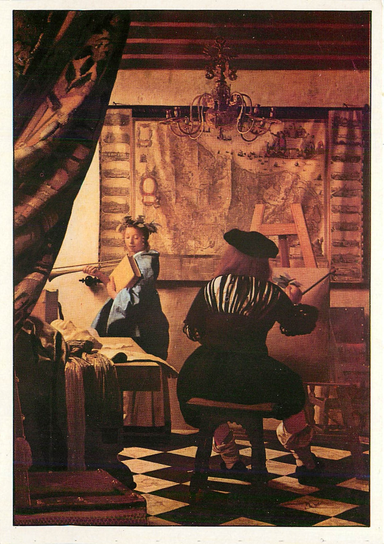 CPM L'Atelier Vermeer Johannes