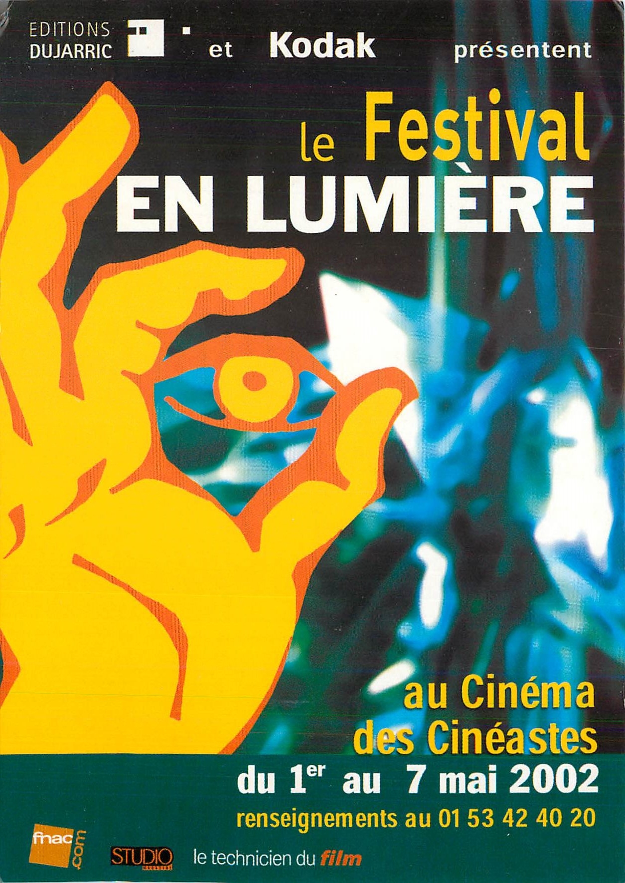 CPM Le festival en Lumiere Cinema des cineastes Kodak