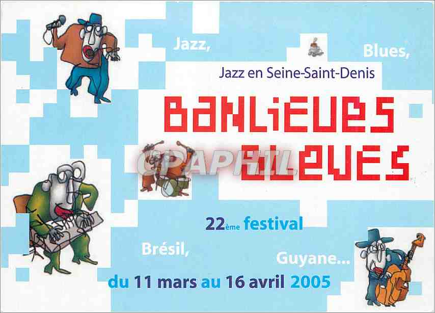 CPM Jazz Seine Saint Denis Banlieues Gleues