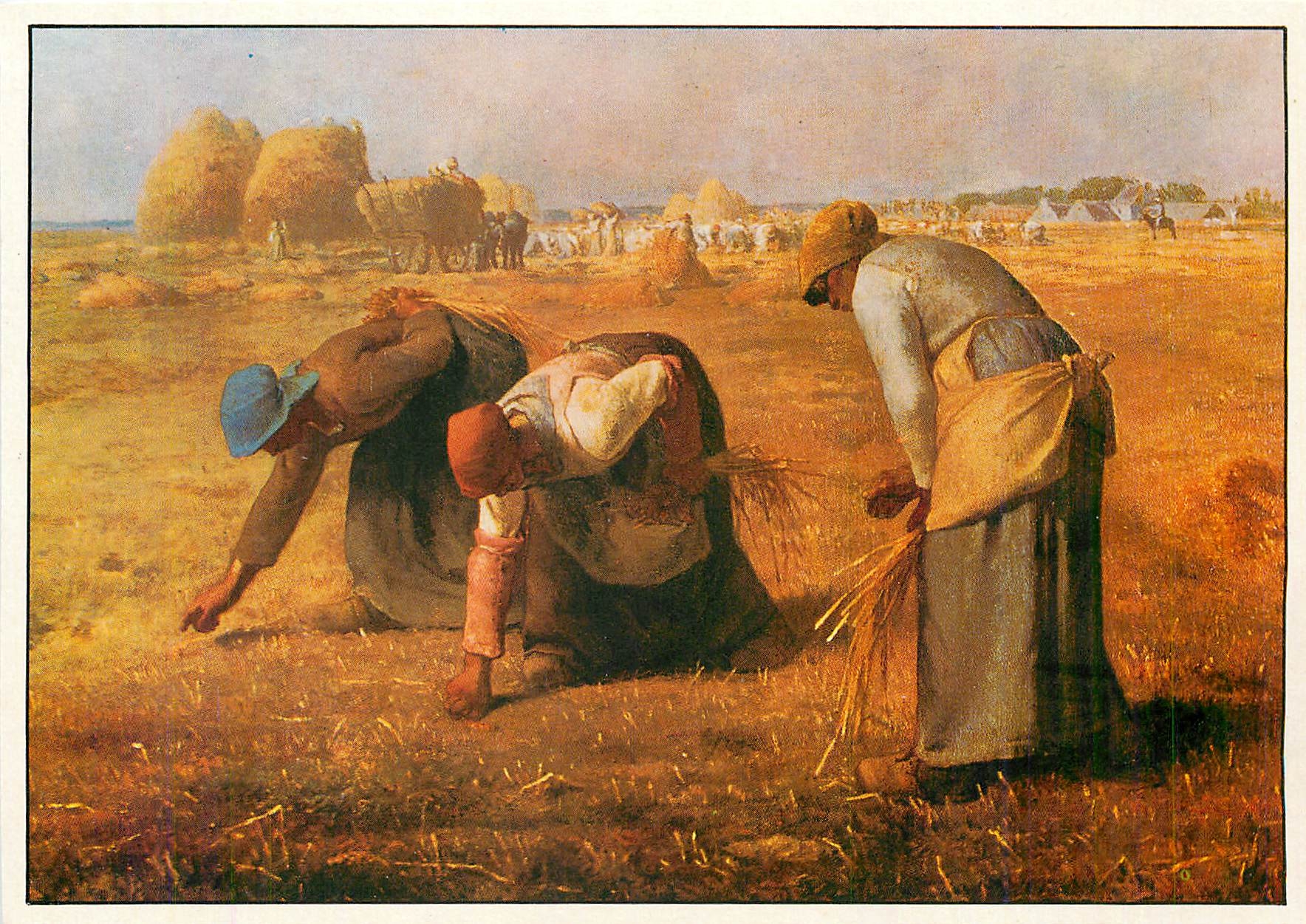CPM Les Glaneuses Millet Jean Francois
