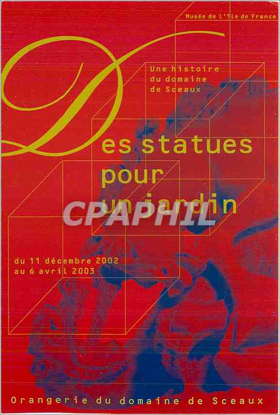 CPM Des Statues pour un jardin Sceaux